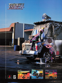 Twisted Metal 4 - Advertisement Flyer - Front (United States) - 1669x2200