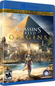 Assassin's Creed Origins - Box - 3D (North America) - 800x1245