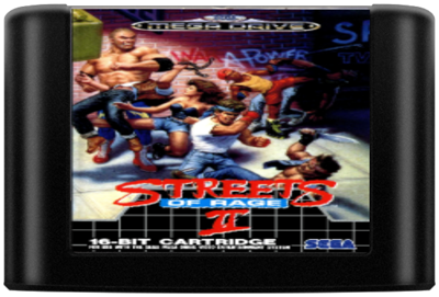 Streets of Rage 2 - Cart - Front (North America) - 720x488