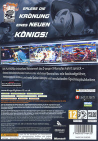The King of Fighters XII - Box - Back (Germany) - 600x860