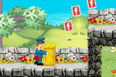Postman Pat and the Greendale Rocket - Screenshot - Gameplay (Europe) - 240x160