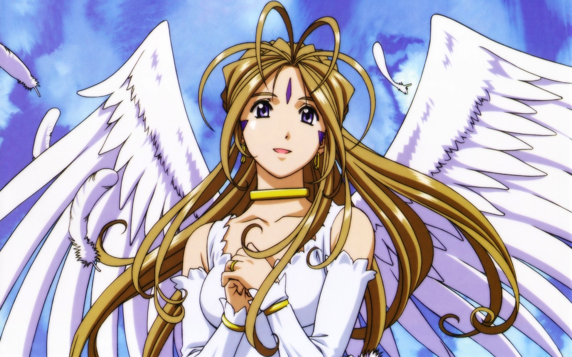 Illustration of Quiz Aa! Megami-sama: Tatakau Tsubasa to Tomoni