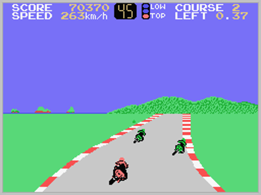 Hang-On II - Screenshot - Gameplay (World) - 256x192