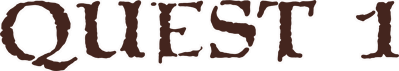 Quest 1 - Clear Logo (North America) - 2400x427