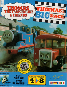 Thomas the Tank Engine & Friends: Thomas's Big Race - Box - Front (Europe) - 993x1277