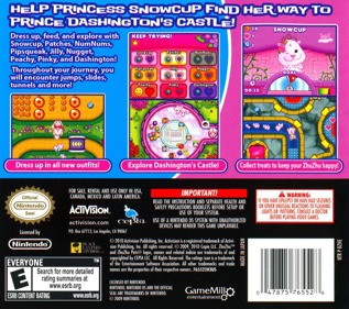 Magical ZhuZhu Princess: Carriages & Castles - Box - Back (North America) - 768x680