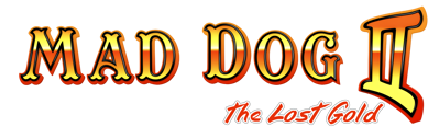 Mad Dog II: The Lost Gold - Clear Logo (World) - 4400x1389