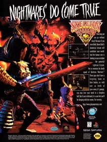 Skeleton Warriors - Advertisement Flyer - Front (North America) - 2000x2650