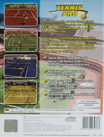 International Tennis Pro - Box - Back (Germany) - 890x1173