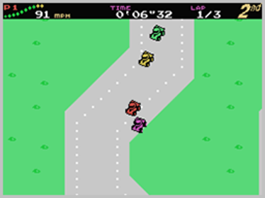 Burn Rubber - Screenshot - Gameplay (World) - 256x192