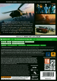 Grand Theft Auto V - Box - Back (Europe) - 1439x2056