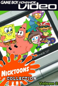 Game Boy Advance Video: Nicktoons Collection: Volume 2 - Box - Front - Reconstructed (North America) - 600x900
