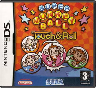 Super Monkey Ball: Touch & Roll - Box - Front - Reconstructed (Europe) - 774x708