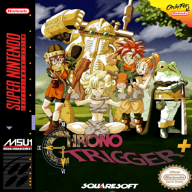 Chrono Trigger+ - Fanart - Box - Front (North America) - 1418x1418