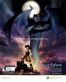 Blue Dragon - Advertisement Flyer - Front (United States) - 1773x2188