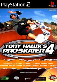 Tony Hawk's Pro Skater 4 - Box - Front (France) - 553x800