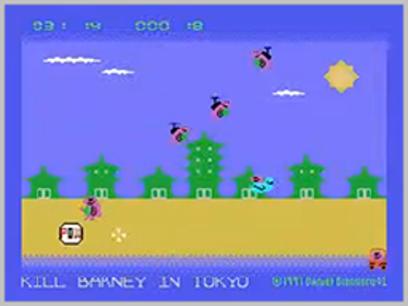 Kill Barney In Tokyo - Screenshot - Gameplay (World) - 256x192