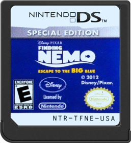 Finding Nemo: Escape to the Big Blue: Special Edition - Cart - Front (North America) - 517x564