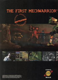 MechCommander - Advertisement Flyer - Front (United Kingdom) - 1610x2200
