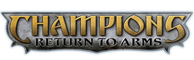 Champions: Return to Arms - Clear Logo (United States) - 1280x400