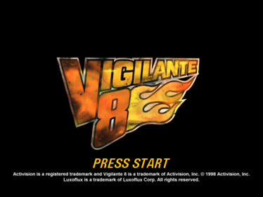 Vigilante 8 - Screenshot - Game Title (World) - 640x480