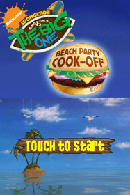 SpongeBob vs The Big One: Beach Party Cook-Off - Screenshot - Game Title (North America) - 256x384