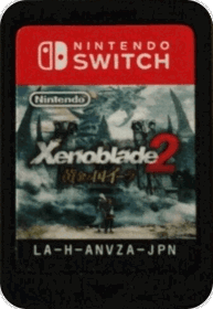 Xenoblade Chronicles 2 - Cart - Front (Japan) - 337x489