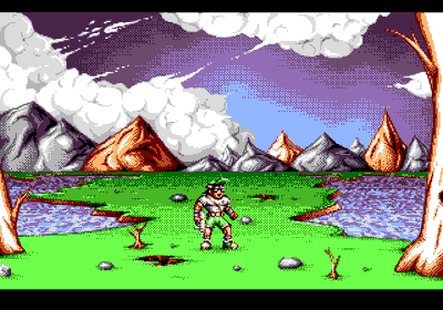 Jim Power in Mutant Planet - Screenshot - Gameplay (Japan) - 320x224