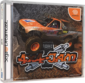 4x4 Jam - Box - 3D (North America) - 648x634