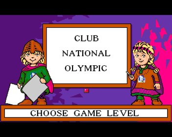 Winter Olympics: Lillehammer '94 - Screenshot - Game Select (Europe) - 320x256