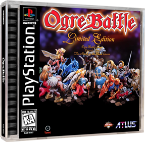 Ogre Battle - Box - 3D (North America) - 1227x1200