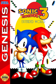 Sonic 3 Extended World CD - Fanart - Box - Front (World) - 600x900