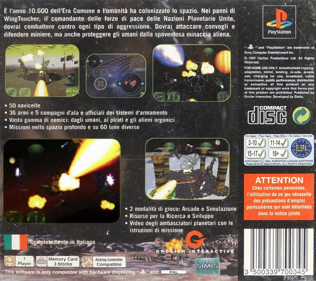 Xenocracy: The Ultimate Solar War - Box - Back (Italy) - 765x680