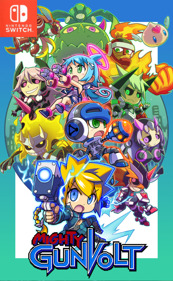 Mighty Gunvolt - Fanart - Box - Front (Europe) - 928x1506