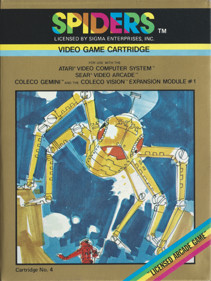 Spiders - Box - Front (North America) - 600x799