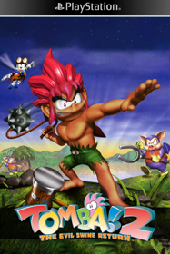 Tomba! 2: The Evil Swine Return - Fanart - Box - Front (World) - 600x900