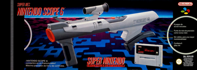 Super Nes Super Scope 6 - Box - Front (Spain) - 1710x608