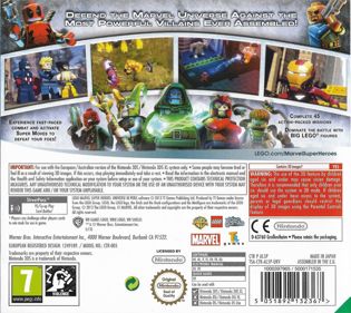 LEGO Marvel Super Heroes: Universe in Peril - Box - Back (Europe) - 898x800