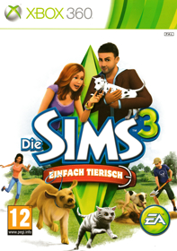 The Sims 3: Pets - Box - Front (Europe) - 3007x4280