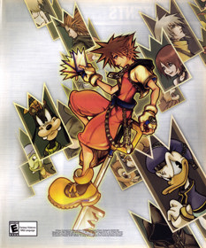 Kingdom Hearts: Chain of Memories - Advertisement Flyer - Front (United States) - 1904x2290