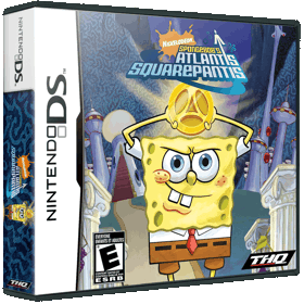 SpongeBob's Atlantis SquarePantis - Box - 3D (North America) - 877x878