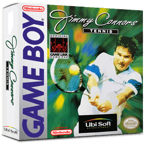 Jimmy Connors Tennis - Box - 3D (North America) - 1016x998