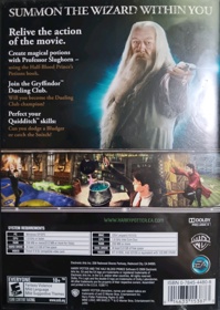 Harry Potter and the Half-Blood Prince - Box - Back (North America) - 1240x1743