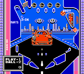 Super Pinball - Screenshot - Gameplay (Japan) - 256x224