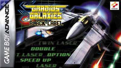 Gradius Generation BLACK LABEL - Fanart - Box - Front (World) - 686x386