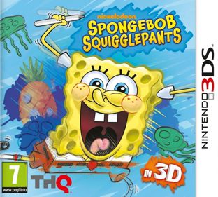 SpongeBob Squigglepants 3D - Box - Front (Europe) - 1432x1288