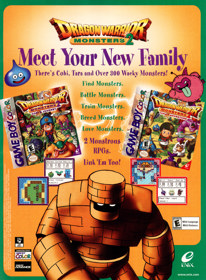 Dragon Warrior Monsters 2: Cobi's Journey - Advertisement Flyer - Front (United States) - 1618x2200