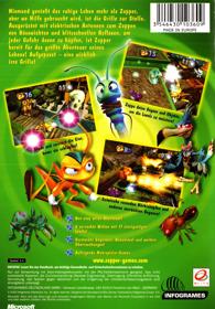 Zapper: One Wicked Cricket! - Box - Back (Germany) - 558x800