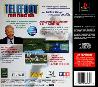 Premier Manager Ninety Nine - Box - Back (France) - 765x680