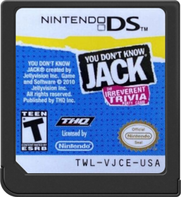 You Don't Know Jack - Cart - Front (North America) - 517x564